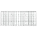 Gabion med 3,5 mm tråd og 5x10 cm mesh 250x10x100 cm