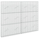 Gabion med 3,5 mm tråd og 5x10 cm mesh 200x10x150 cm