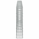 Gabion med 3,5 mm tråd og 5x10 cm mesh 400x20x100 cm
