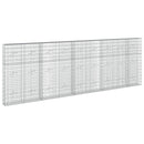 Gabion med 3,5 mm tråd og 5x10 cm mesh 450x20x150 cm