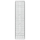 Gabion med 3,5 mm tråd og 5x10 cm mesh 50x20x200 cm