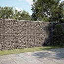 Gabion med 3,5 mm tråd og 5x10 cm mesh 550x30x200 cm