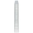 Gabion med 3,5 mm tråd og 5x10 cm mesh 550x30x200 cm