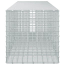 Gabion med 3,5 mm tråd og 5x10 cm mesh 650x50x50 cm