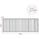 Gabion med 3,5 mm tråd og 5x10 cm mesh 550x50x200 cm