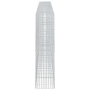 Gabion med 3,5 mm tråd og 5x10 cm mesh 600x50x200 cm