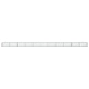 Gabion med 3,5 mm tråd og 5x10 cm mesh 1100x100x50 cm