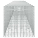 Gabion med 3,5 mm tråd og 5x10 cm mesh 750x100x100 cm
