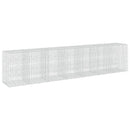 Gabion med 3,5 mm tråd og 5x10 cm mesh 700x100x150 cm