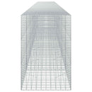 Gabion med 3,5 mm tråd og 5x10 cm mesh 700x100x150 cm