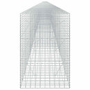 Gabion med 3,5 mm tråd og 5x10 cm mesh 1200x100x150 cm