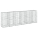 Gabion med 3,5 mm tråd og 5x10 cm mesh 600x100x200 cm