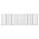 Gabion med 3,5 mm tråd og 5x10 cm mesh 700x100x200 cm