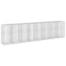 Gabion med 3,5 mm tråd og 5x10 cm mesh 800x100x200 cm