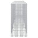 Gabion med 3,5 mm tråd og 5x10 cm mesh 800x100x200 cm