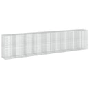 Gabion med 3,5 mm tråd og 5x10 cm mesh 900x100x200 cm