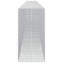 Gabion med 3,5 mm tråd og 5x10 cm mesh 1200x100x200 cm