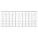 Gabion med 3,5 mm tråd og 10x10 cm net 250x20x100 cm
