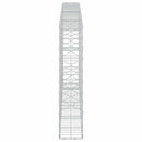 Gabion med 3,5 mm tråd og 10x10 cm net 350x20x100 cm
