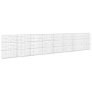 Gabion med 3,5 mm tråd og 10x10 cm net 800x20x150 cm