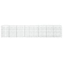 Gabion med 3,5 mm tråd og 10x10 cm net 800x20x150 cm