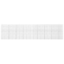 Gabion med 3,5 mm tråd og 10x10 cm net 850x20x200 cm