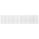 Gabion med 3,5 mm tråd og 10x10 cm net 900x20x200 cm