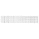 Gabion med 3,5 mm tråd og 10x10 cm net 1000x20x200 cm