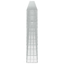 Gabion med 3,5 mm tråd og 10x10 cm net 1150x30x150 cm