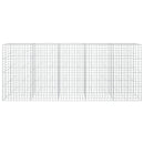 Gabion med 3,5 mm tråd og 10x10 cm net 500x30x200 cm