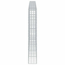 Gabion med 3,5 mm tråd og 10x10 cm net 500x30x200 cm