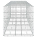 Gabion med 3,5 mm tråd og 10x10 cm net 250x50x50 cm