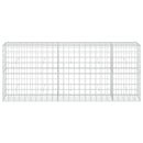Gabion med 3,5 mm tråd og 10x10 cm net 250x50x100 cm