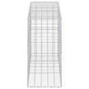 Gabion med 3,5 mm tråd og 10x10 cm net 250x50x100 cm