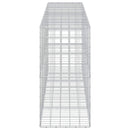 Gabion med 3,5 mm tråd og 10x10 cm net 400x50x100 cm