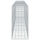 Gabion med 3,5 mm tråd og 10x10 cm net 450x50x100 cm