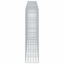 Gabion med 3,5 mm tråd og 10x10 cm net 600x50x200 cm