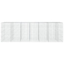 Gabion med 3,5 mm tråd og 10x10 cm net 650x50x200 cm