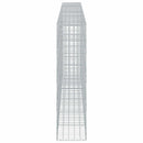 Gabion med 3,5 mm tråd og 10x10 cm net 650x50x200 cm