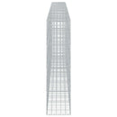 Gabion med 3,5 mm tråd og 10x10 cm net 750x50x200 cm