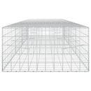 Gabion med 3,5 mm tråd og 10x10 cm net 350x100x50 cm