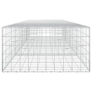 Gabion med 3,5 mm tråd og 10x10 cm net 400x100x50 cm