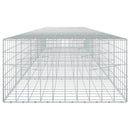 Gabion med 3,5 mm tråd og 10x10 cm net 550x100x50 cm