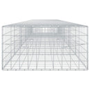 Gabion med 3,5 mm tråd og 10x10 cm net 600x100x50 cm