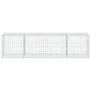 Gabion med 3,5 mm tråd og 10x10 cm net 400x100x100 cm