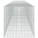 Gabion med 3,5 mm tråd og 10x10 cm net 900x100x100 cm