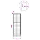 Gabion med 3,5 mm tråd og 10x10 cm net 50x100x150 cm