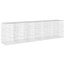 Gabion med 3,5 mm tråd og 10x10 cm net 550x100x150 cm