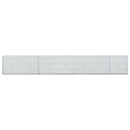 Gabion med 5 mm tråd og 5x2,5 cm net 350x20x50 cm