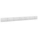 Gabion med 5 mm tråd og 5x2,5 cm net 650x20x50 cm